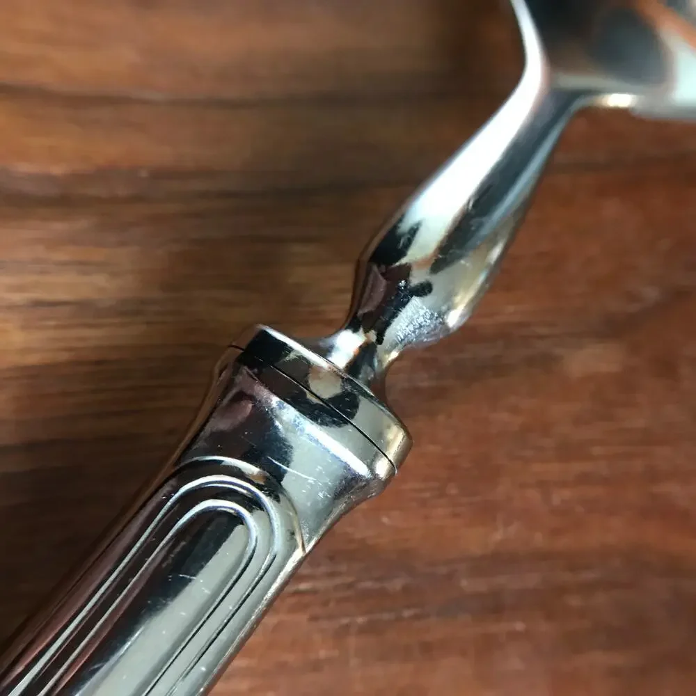 Williams Sonoma WSF15 Stainless France Glossy Silverware Single Oval Place Spoon